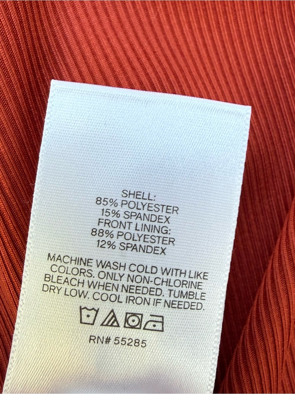 Express Body Contour Ribbed Bodysuit - Picture 6 of 6